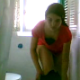 Someone sets up a hidden camera in the bathroom to film his 19-year old sister taking a shit, checking her panty liner, and wiping her ass. Pooping sounds are very clearly heard!